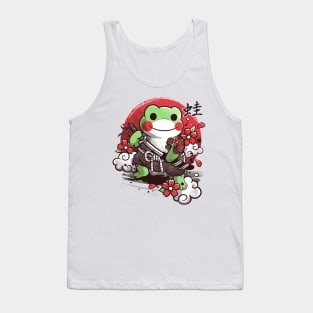 Samurai frog Tank Top